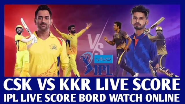CSK Vs KKR Live Score Today | IPL 2022 Match Scorecard, Watch Online