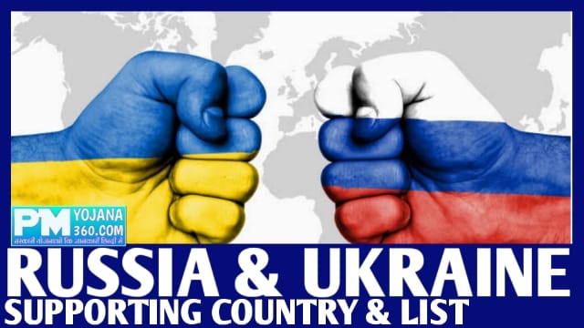 Russia & Ukraine Supporting Countries