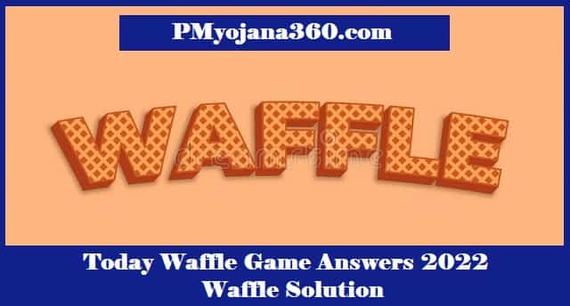 Today Waffle Game Answers