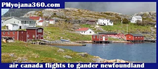 air canada flights to gander newfoundland